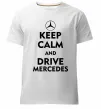 Мужская премиум футболка Drive Mercedes Белый фото