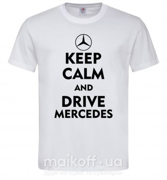 Мужская футболка Drive Mercedes Белый фото
