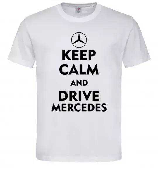 Чоловіча футболка Drive Mercedes Білий фото