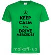 Чоловіча футболка Drive Mercedes Зелений фото