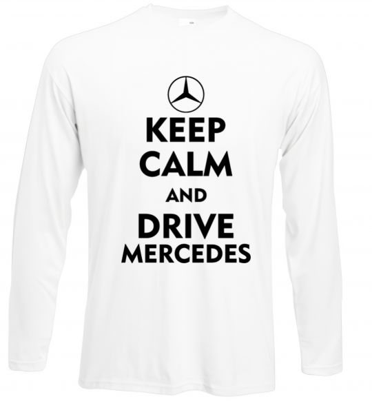 Лонгслів Drive Mercedes Білий фото