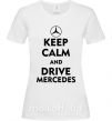 Женская футболка Drive Mercedes Белый фото