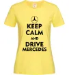 Жіноча футболка Drive Mercedes Лимонний Жіноча футболка Drive Mercedes Лимонний фото