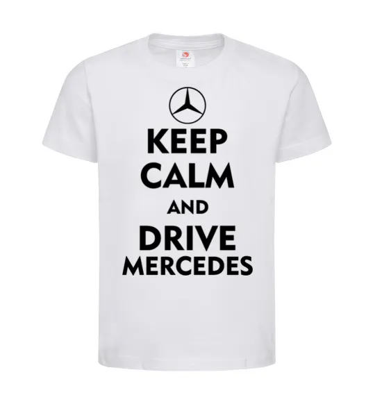 Дитяча футболка Drive Mercedes Білий фото