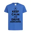 Дитяча футболка Drive Mercedes Яскраво-синій фото