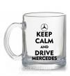 Чашка стеклянная Drive Mercedes Прозрачный фото