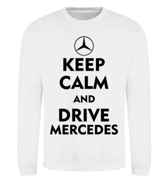 Свитшот Drive Mercedes Белый фото
