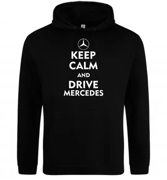 Чоловіча толстовка (худі) Drive Mercedes Чорний фото