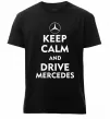 Мужская премиум футболка Drive Mercedes Черный фото