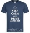 Чоловіча футболка Drive Mercedes Темно-синій фото