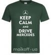 Чоловіча футболка Drive Mercedes Темно-зелений фото