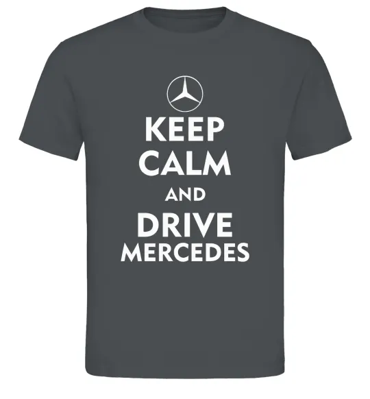 Чоловіча футболка Drive Mercedes Графіт фото