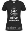 Жіноча футболка Drive Mercedes Чорний фото