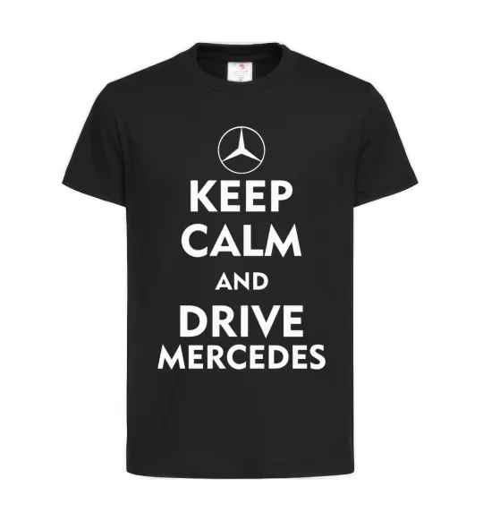 Дитяча футболка Drive Mercedes Чорний фото