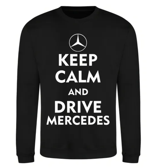 Свитшот Drive Mercedes Черный фото