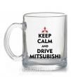 Чашка скляна Drive Mitsubishi Прозорий фото