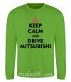 Свитшот Drive Mitsubishi Лаймовый фото