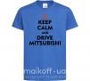 Дитяча футболка Drive Mitsubishi Яскраво-синій фото