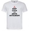 Чоловіча футболка Drive Mitsubishi Білий фото