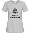 Женская футболка Drive Mitsubishi Серый фото