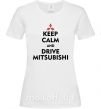 Женская футболка Drive Mitsubishi Белый фото