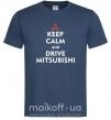 Чоловіча футболка Drive Mitsubishi Темно-синій фото