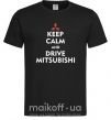 Чоловіча футболка Drive Mitsubishi Чорний фото