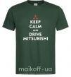 Чоловіча футболка Drive Mitsubishi Темно-зелений фото