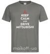 Чоловіча футболка Drive Mitsubishi Графіт фото