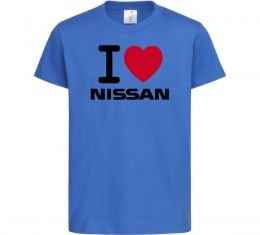 Дитяча футболка I Love Nissan