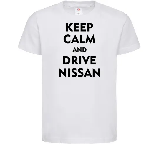 Детская футболка Drive Nissan Белый фото