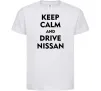 Детская футболка Drive Nissan Белый Детская футболка Drive Nissan Белый фото
