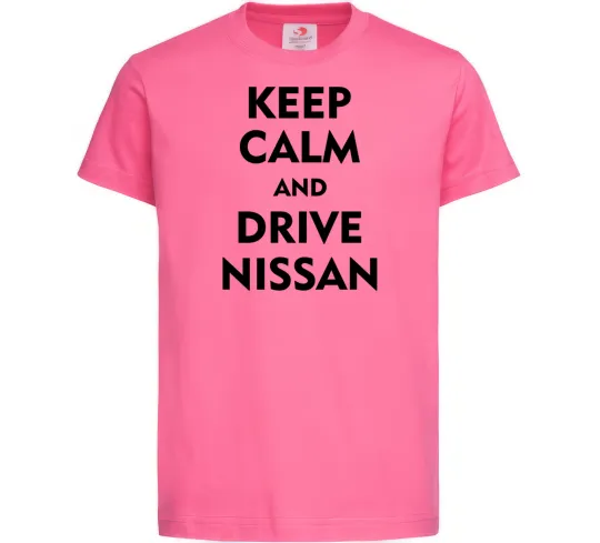 Детская футболка Drive Nissan Ярко-розовый фото