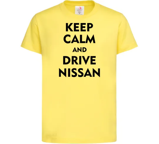 Детская футболка Drive Nissan Лимонный фото