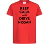 Детская футболка Drive Nissan Красный Детская футболка Drive Nissan Красный фото