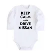 Дитячий бодік Drive Nissan Білий фото