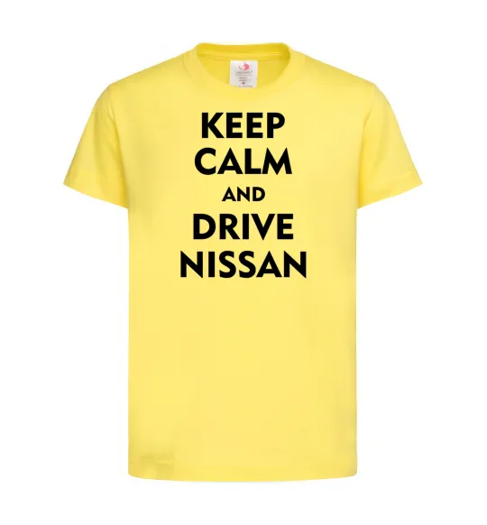 Дитяча футболка Drive Nissan Лимонний фото