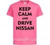 Дитяча футболка Drive Nissan Яскраво-рожевий фото