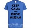 Детская футболка Drive Nissan Ярко-синий фото