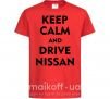 Дитяча футболка Drive Nissan Червоний фото