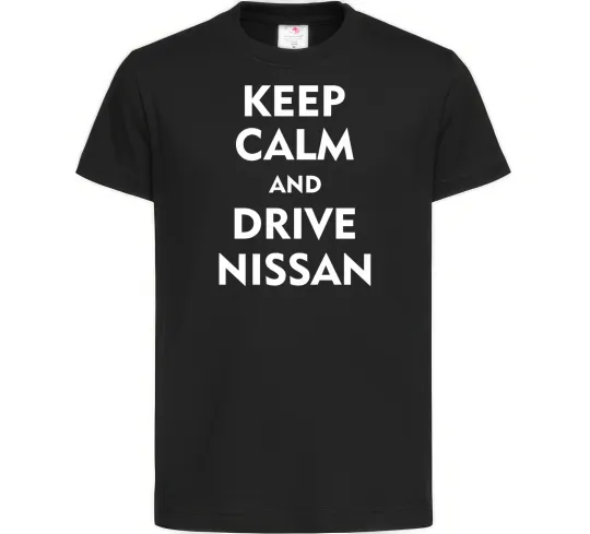 Детская футболка Drive Nissan Черный фото