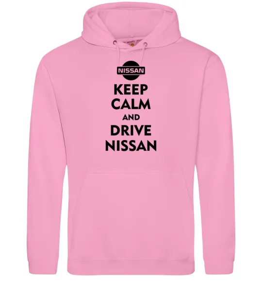 Женская толстовка (худи) Drive Nissan Розовый фото