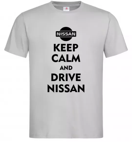 Мужская футболка Drive Nissan Серый фото