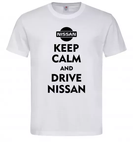 Мужская футболка Drive Nissan Белый фото