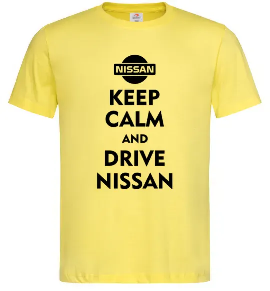 Мужская футболка Drive Nissan Лимонный фото