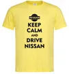 Мужская футболка Drive Nissan Лимонный фото