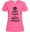 Женская футболка Drive Nissan Ярко-розовый фото
