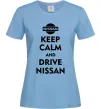 Женская футболка Drive Nissan Голубой фото