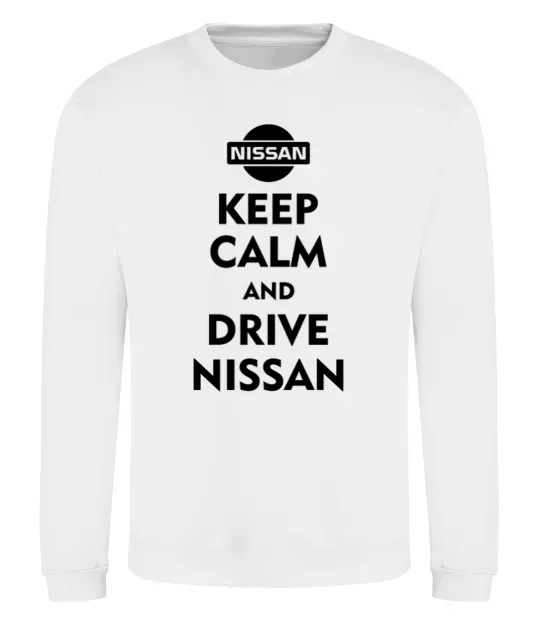 Світшот Drive Nissan Білий фото