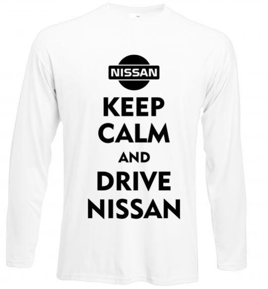 Лонгслів Drive Nissan Білий фото